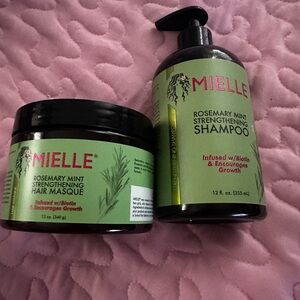 Rosemary Mint Strengthening Shampoo - Green